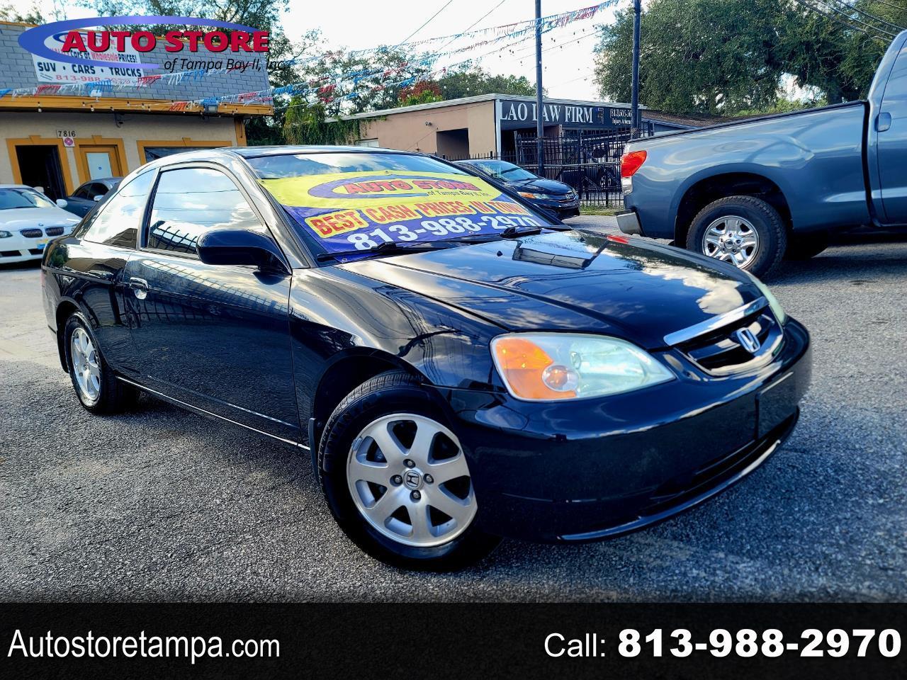 Honda Civic 2dr Cpe EX Manual 2003
