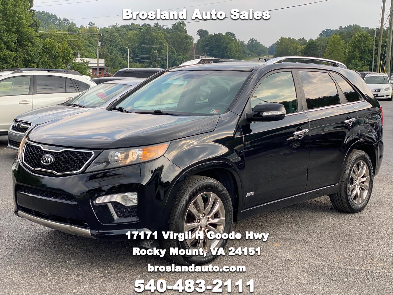 Used 2013 Kia Sorento SX 4WD for Sale in Rocky Mount VA 24151 Brosland