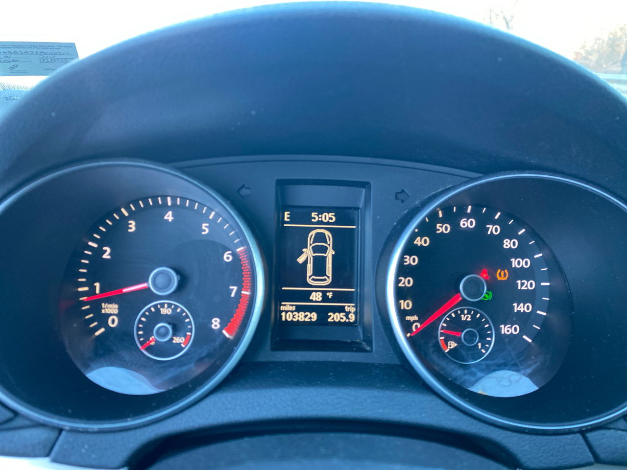 Volkswagen Golf 2.5L 2-Door PZEV 2010