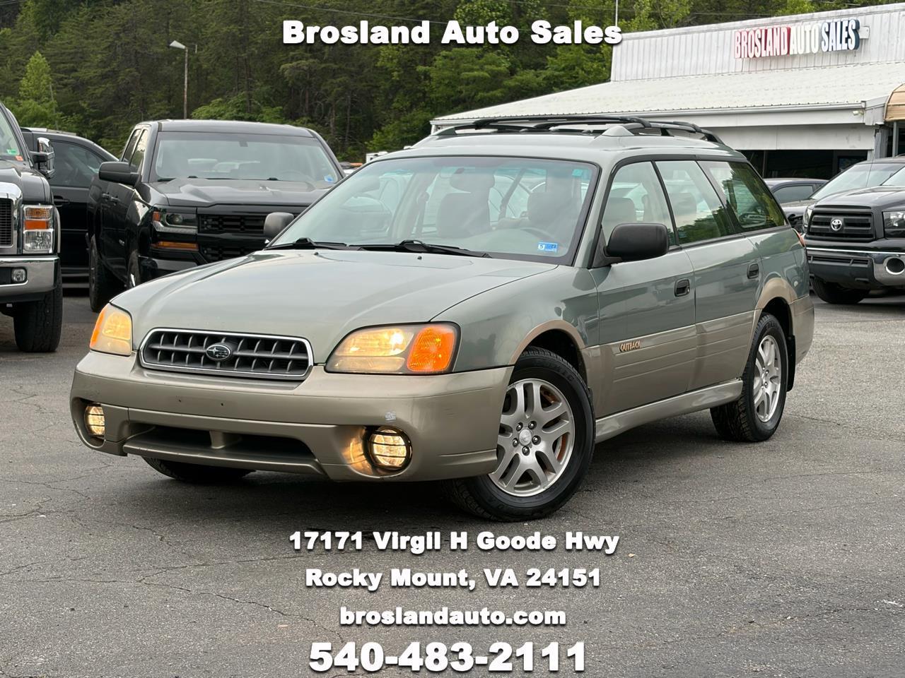 Subaru Outback Wagon w/ All-weather Package 2003