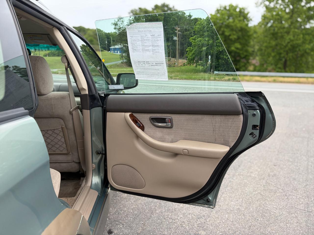 Subaru Outback Wagon w/ All-weather Package 2003