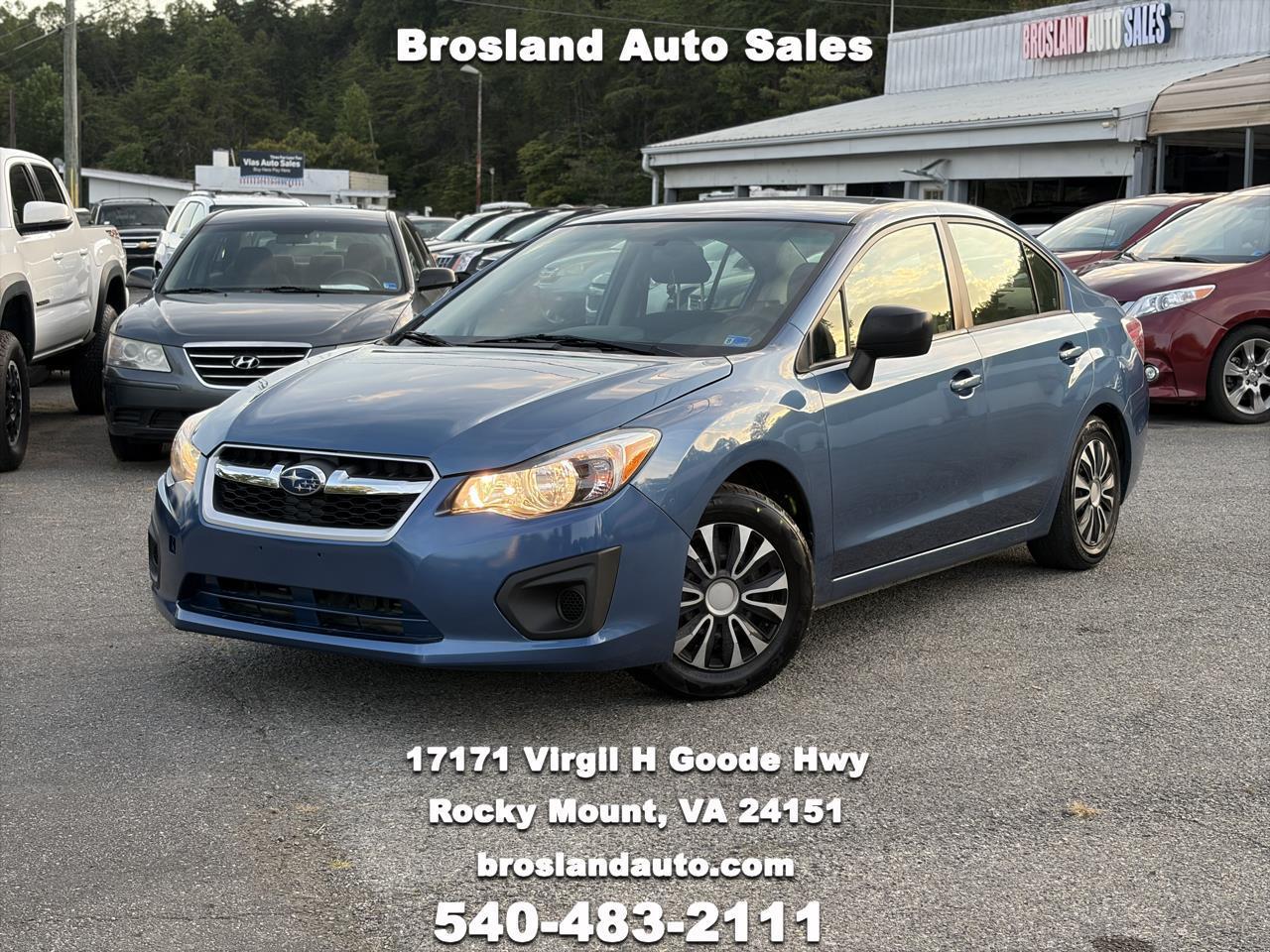 Subaru Impreza 2.0i 4-door Manual 2014