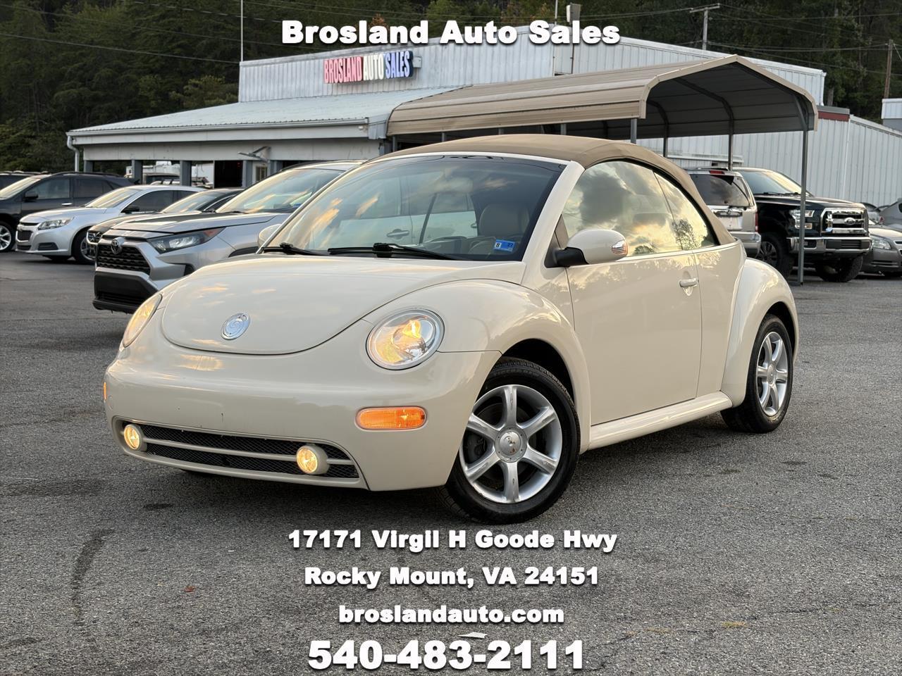 Volkswagen New Beetle GLS 1.8L Convertible 2005
