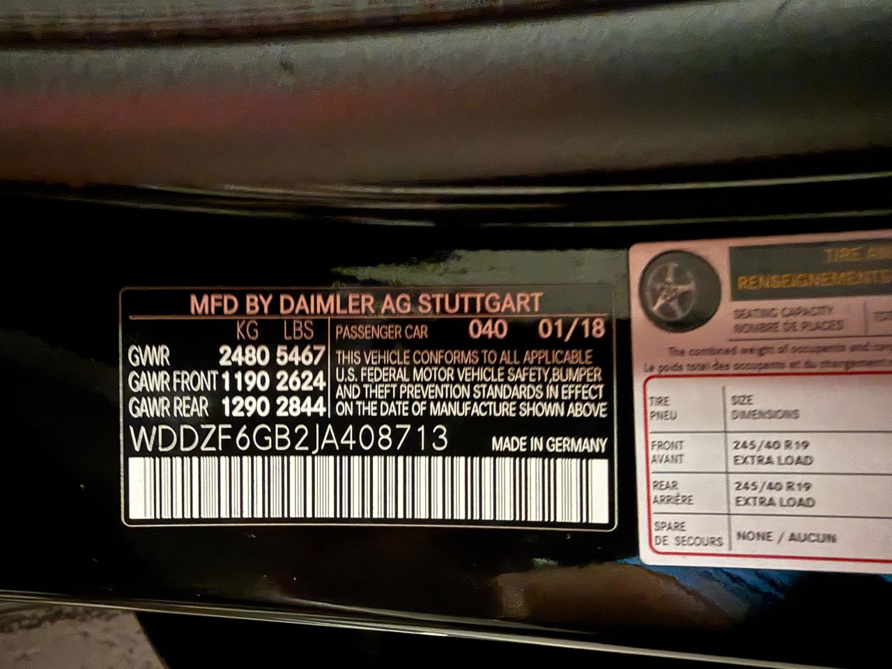 Mercedes-Benz E-Class E400 4MATIC 2018