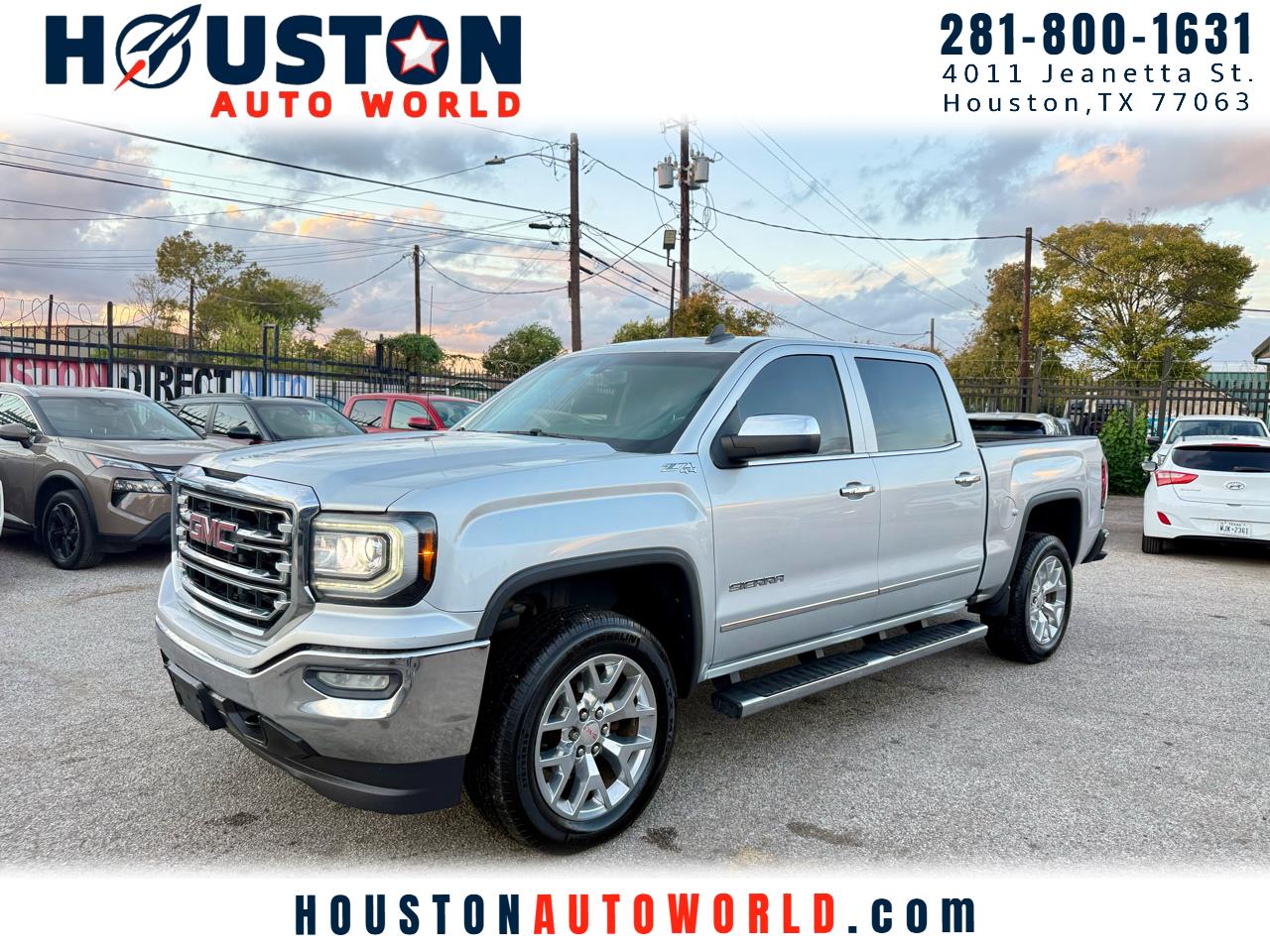2017 GMC Sierra 1500 4WD Crew Cab 143.5" SLT