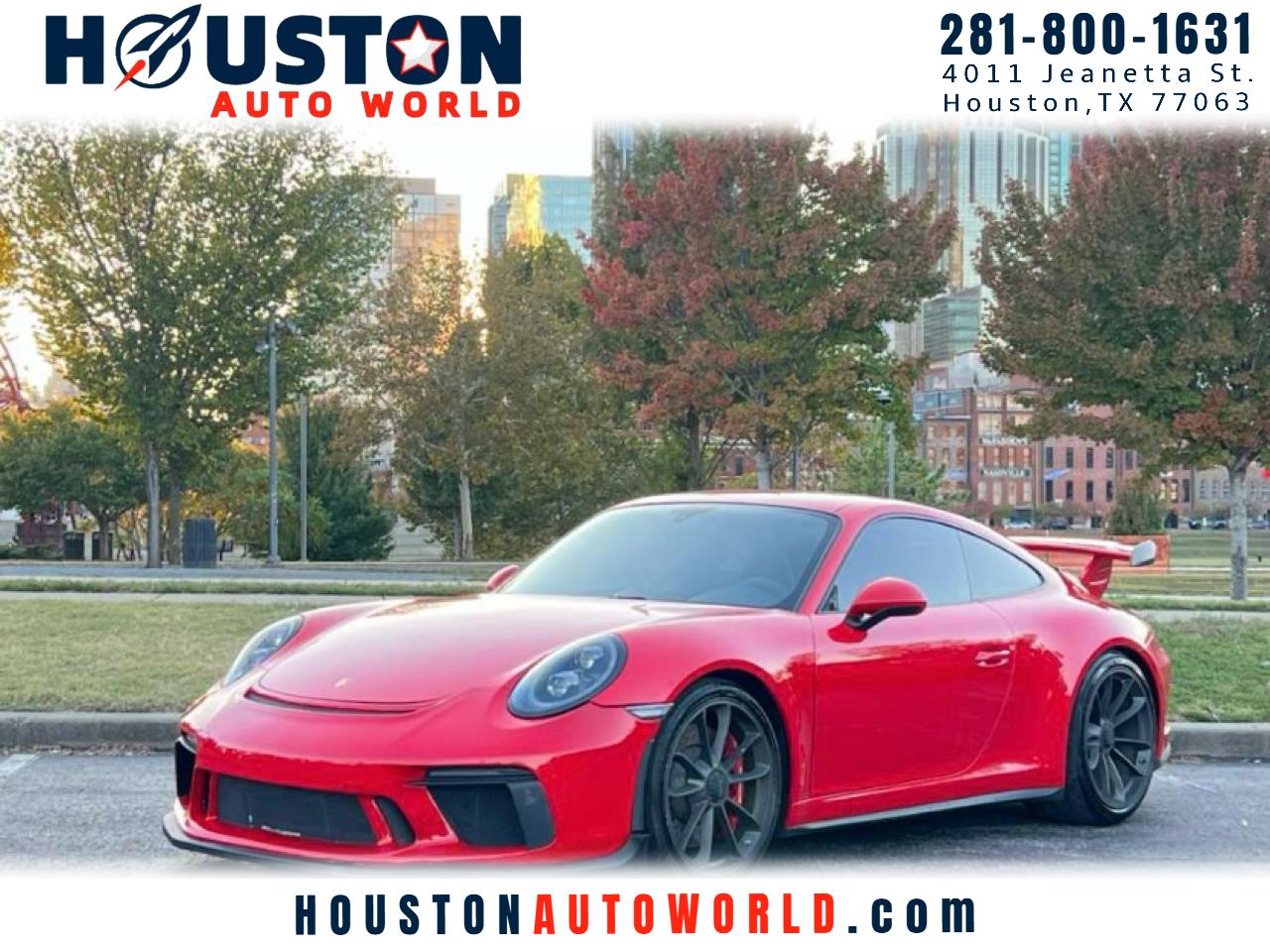 Porsche 911 2dr Cpe GT3 6-Spd Manual 2018