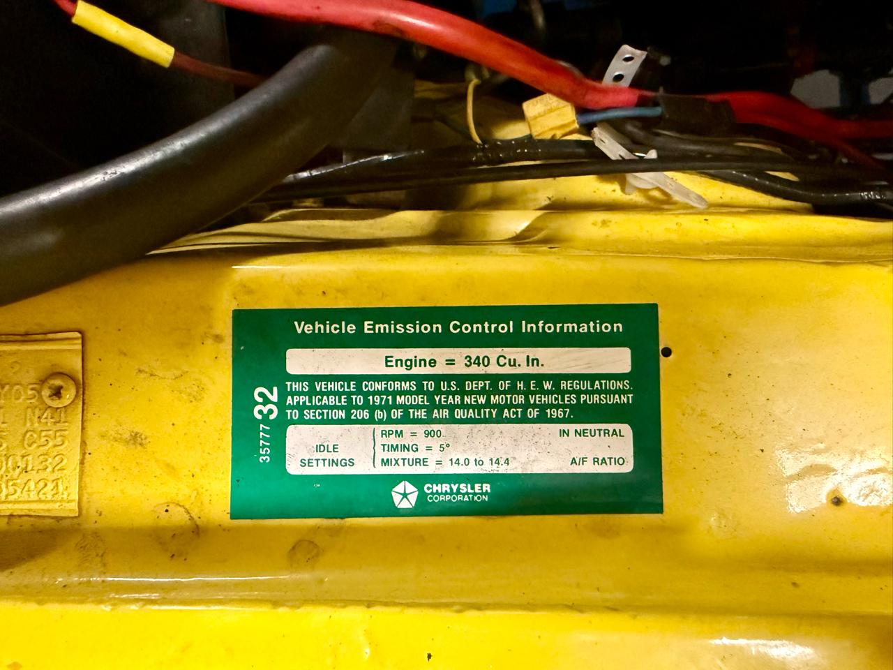 Dodge Challenger Base 2D Coupe 1970