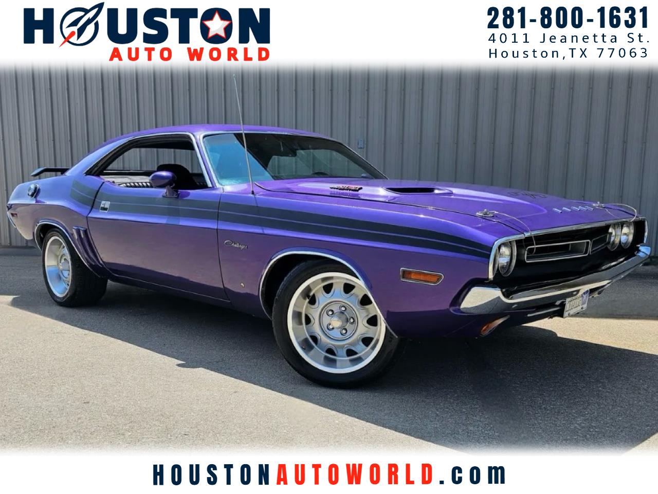 1971 Dodge Challenger 2dr Cpe R/T