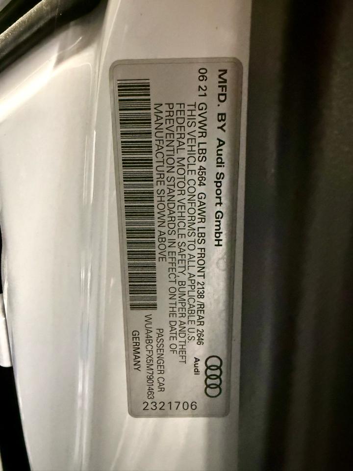 Audi R8 Spyder V10 performance quattro 2021