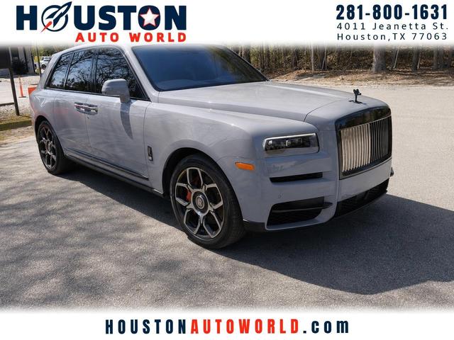 Gray 2022 Rolls-Royce Cullinan Black Badge AWD SUV / Crossover All-Wheel Drive Automatic
