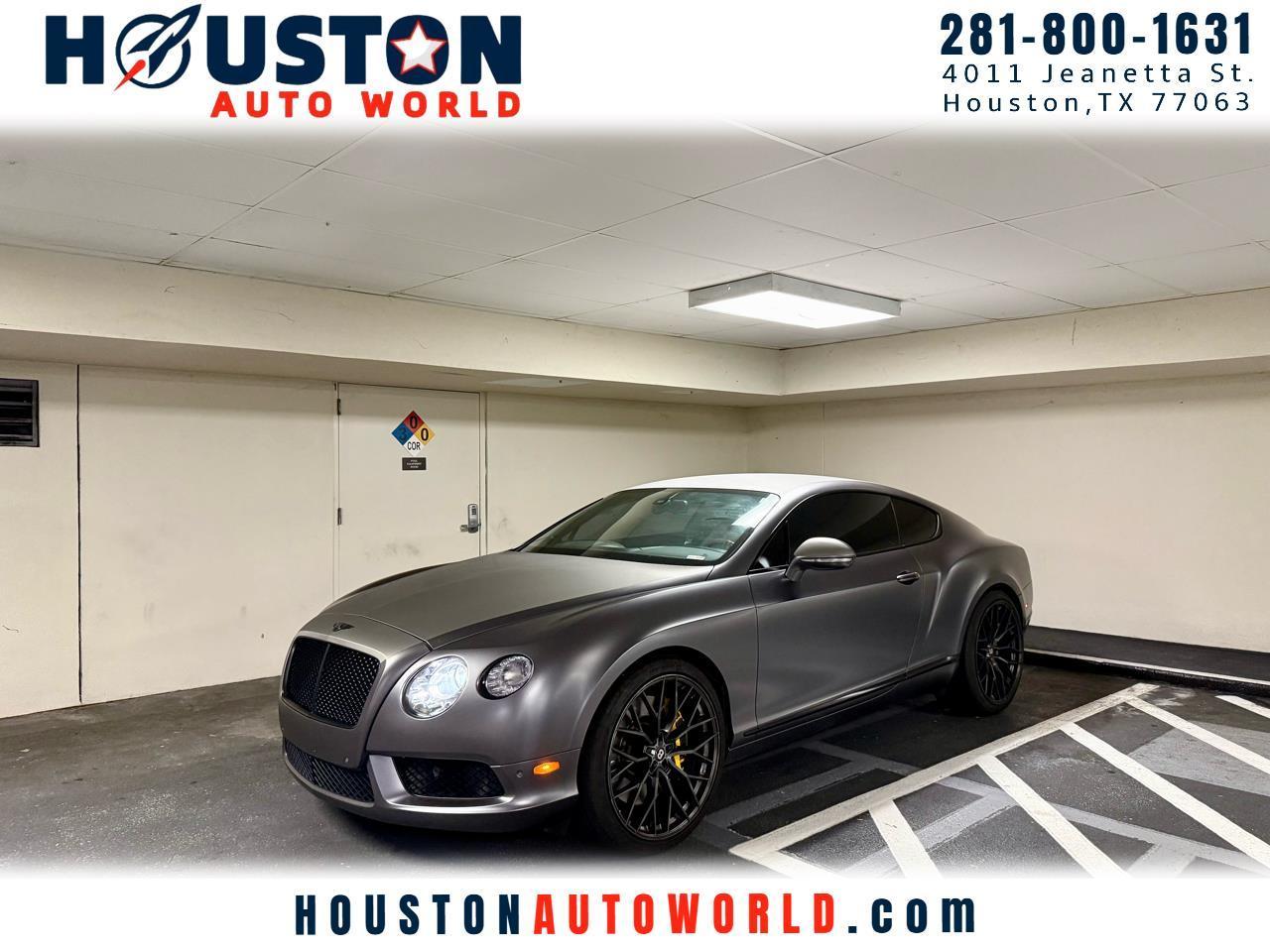 2013 Bentley Continental GT V8 2dr Cpe