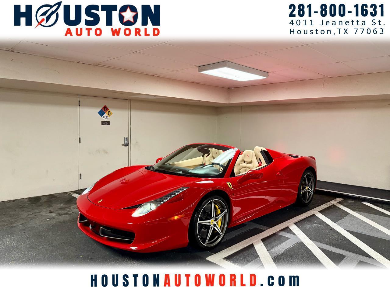 2015 Ferrari 458 Italia 2dr Conv