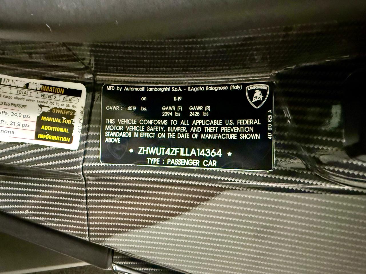 Lamborghini Huracan EVO Spyder AWD 2020