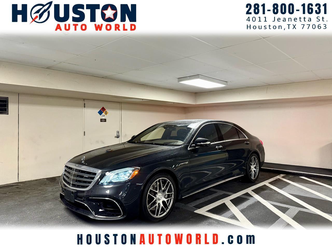 Mercedes-Benz S-Class AMG S 63 4MATIC Sedan 2018