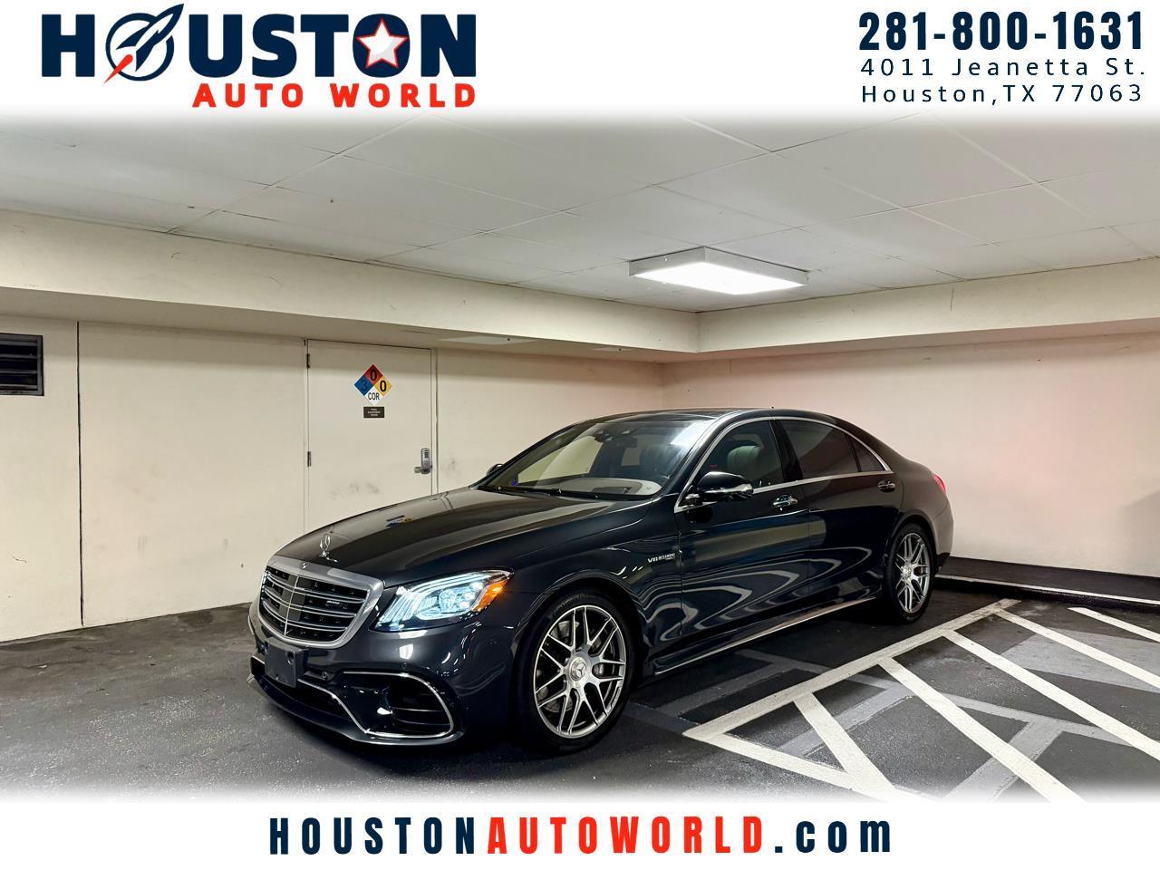 2018 Mercedes-Benz S-Class AMG S 63 4MATIC Sedan
