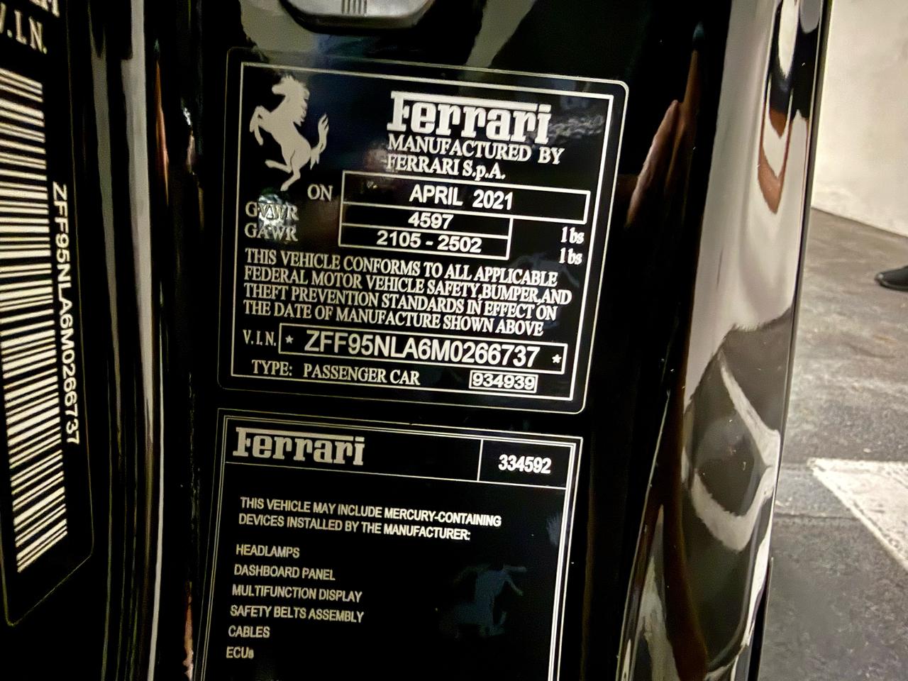 Ferrari SF90 Stradale Coupe 2021