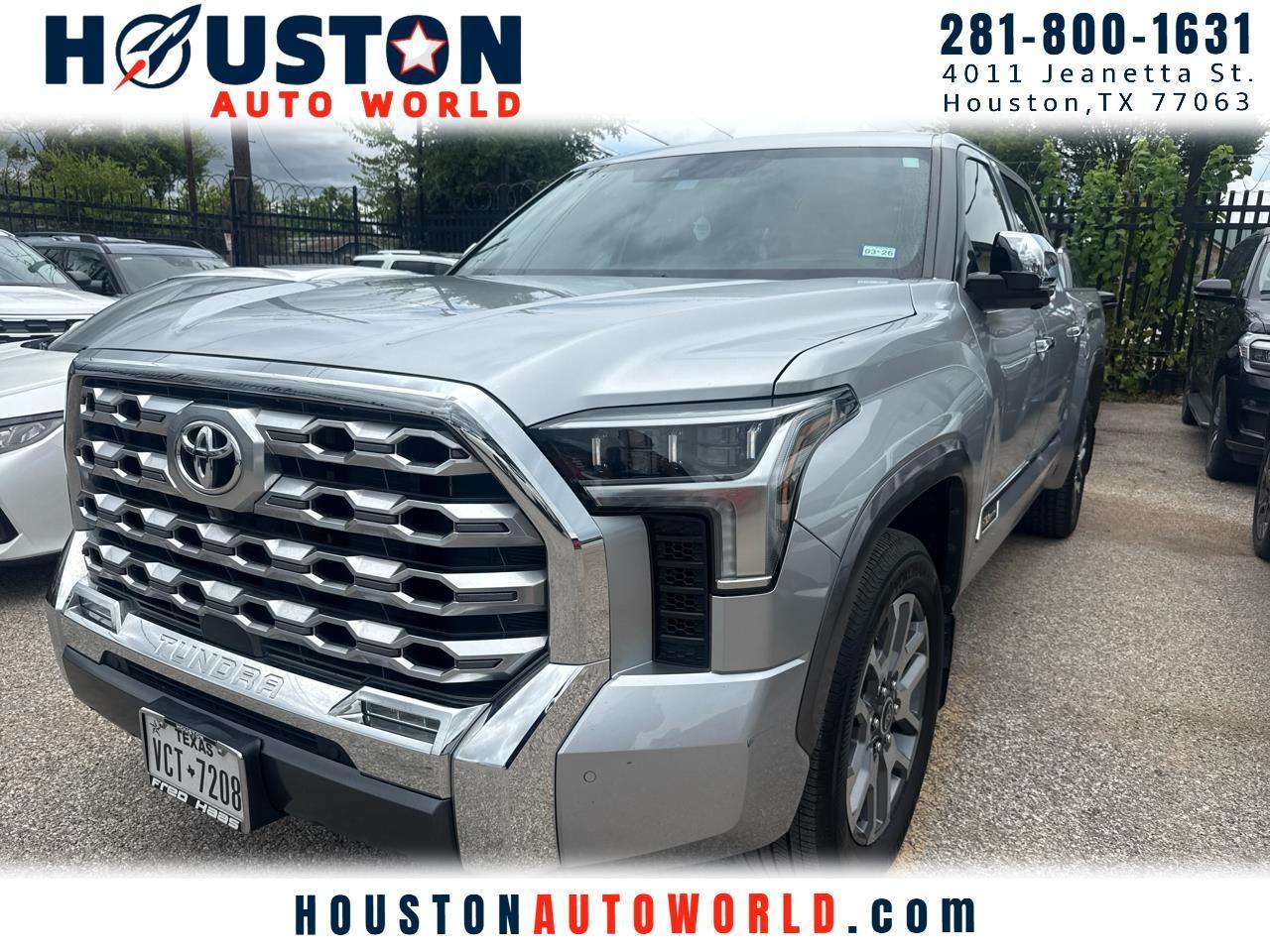 Toyota Tundra 2WD 1794 Edition CrewMax 5.5' Bed (Natl) 2024