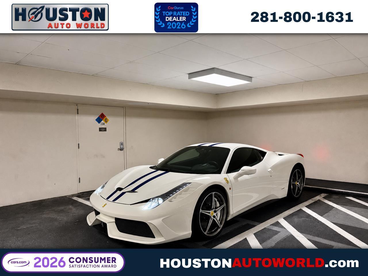 2013 Ferrari 458 Italia 2dr Cpe