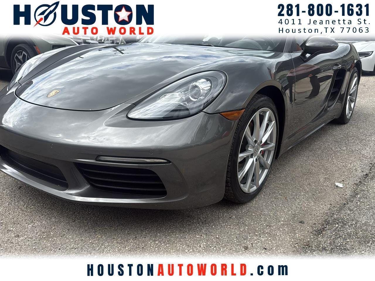 Porsche 718 Boxster Roadster 2017