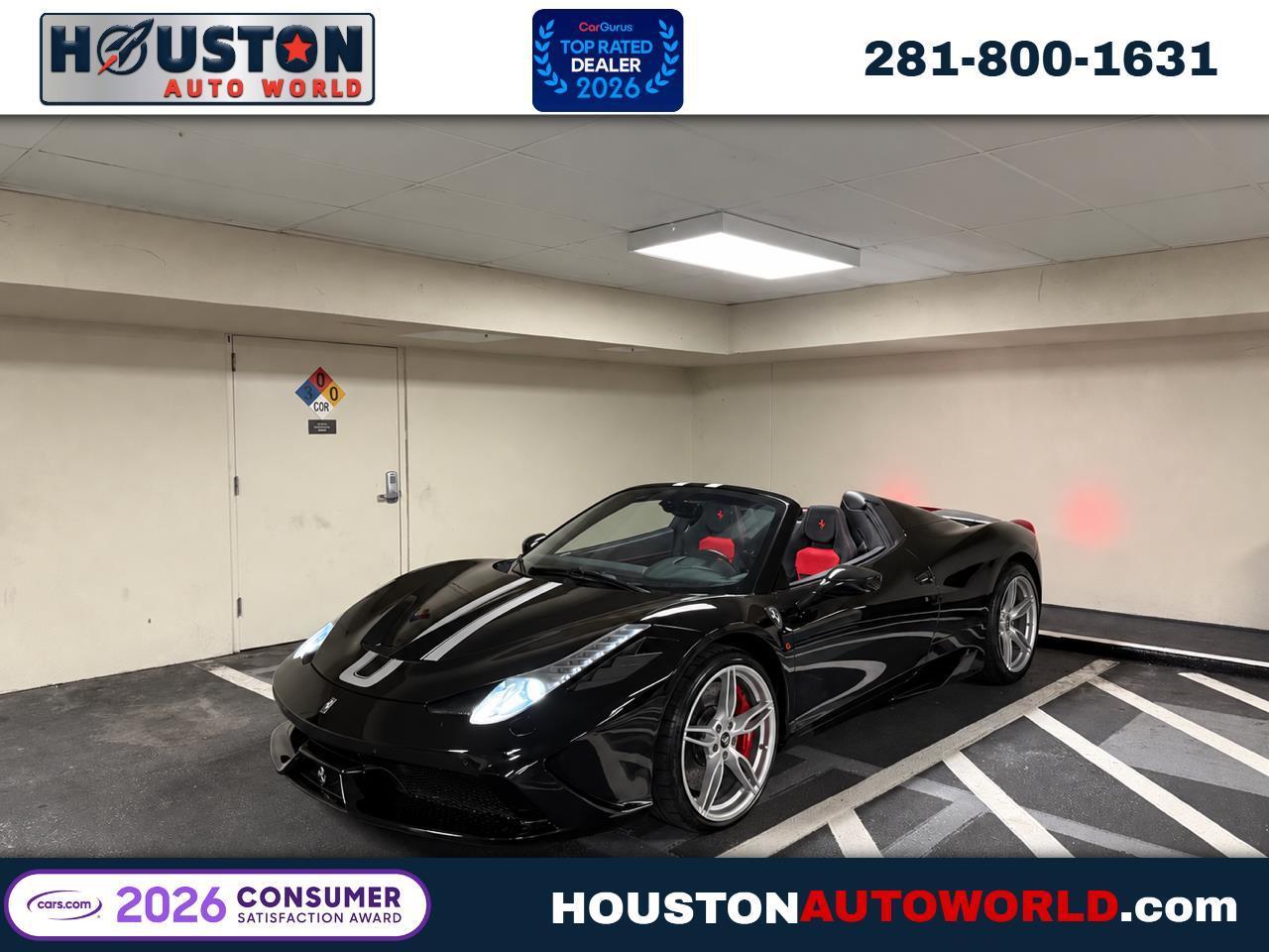 2015 Ferrari 458 Italia 2dr Conv