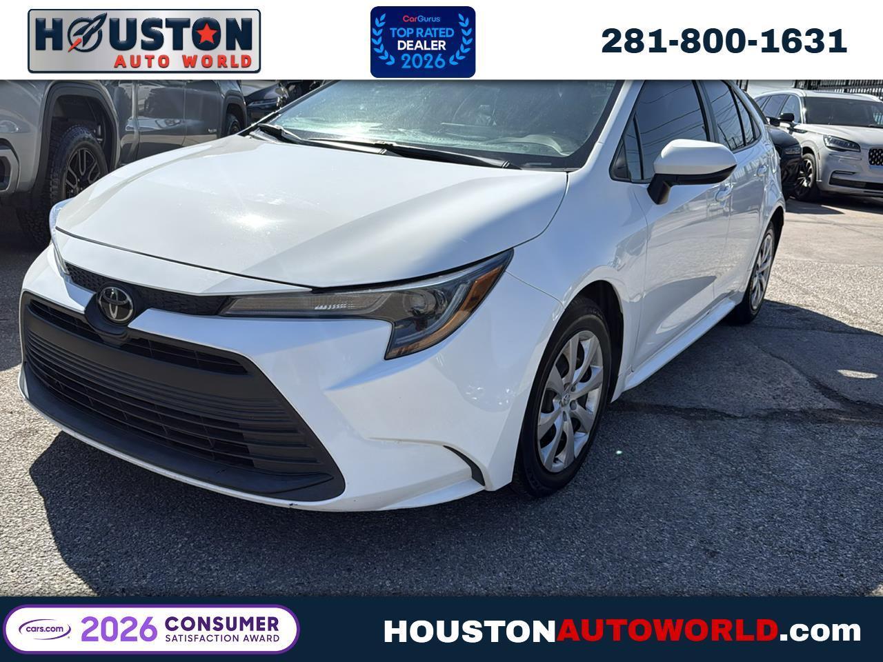 2024 Toyota Corolla L, LE, LE w/LE Conveneince Tech pkg, LE - US Source