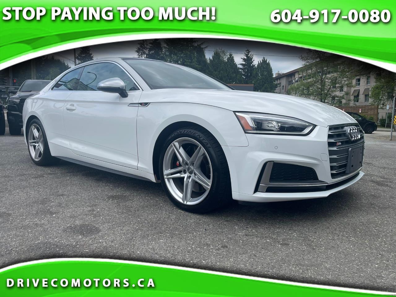 2018 Audi S5 Coupe PROGRESSIV 3.0 TFSI QUATTRO