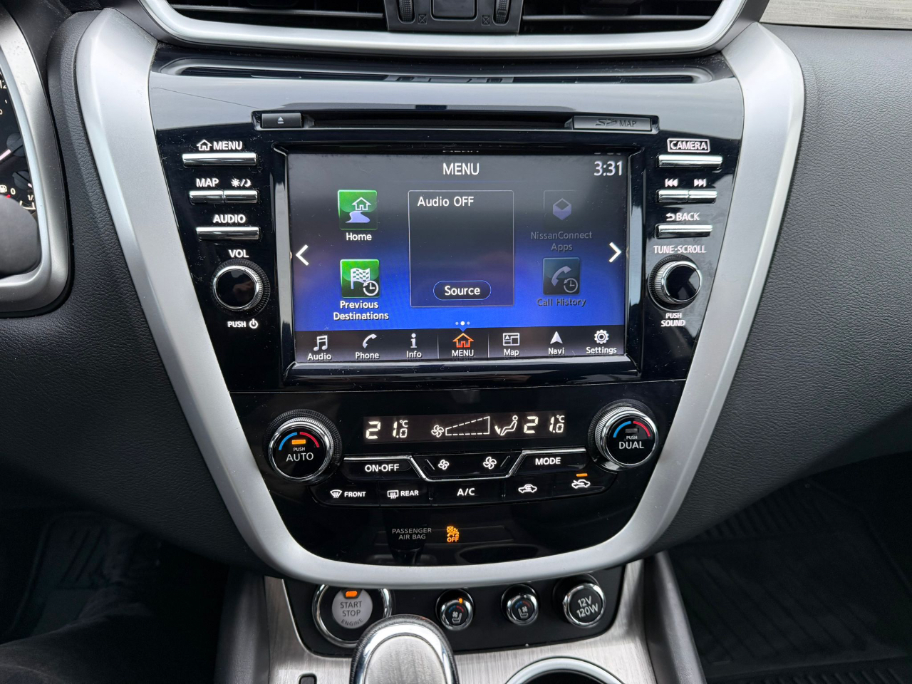 Nissan Murano AWD Platinum 2017