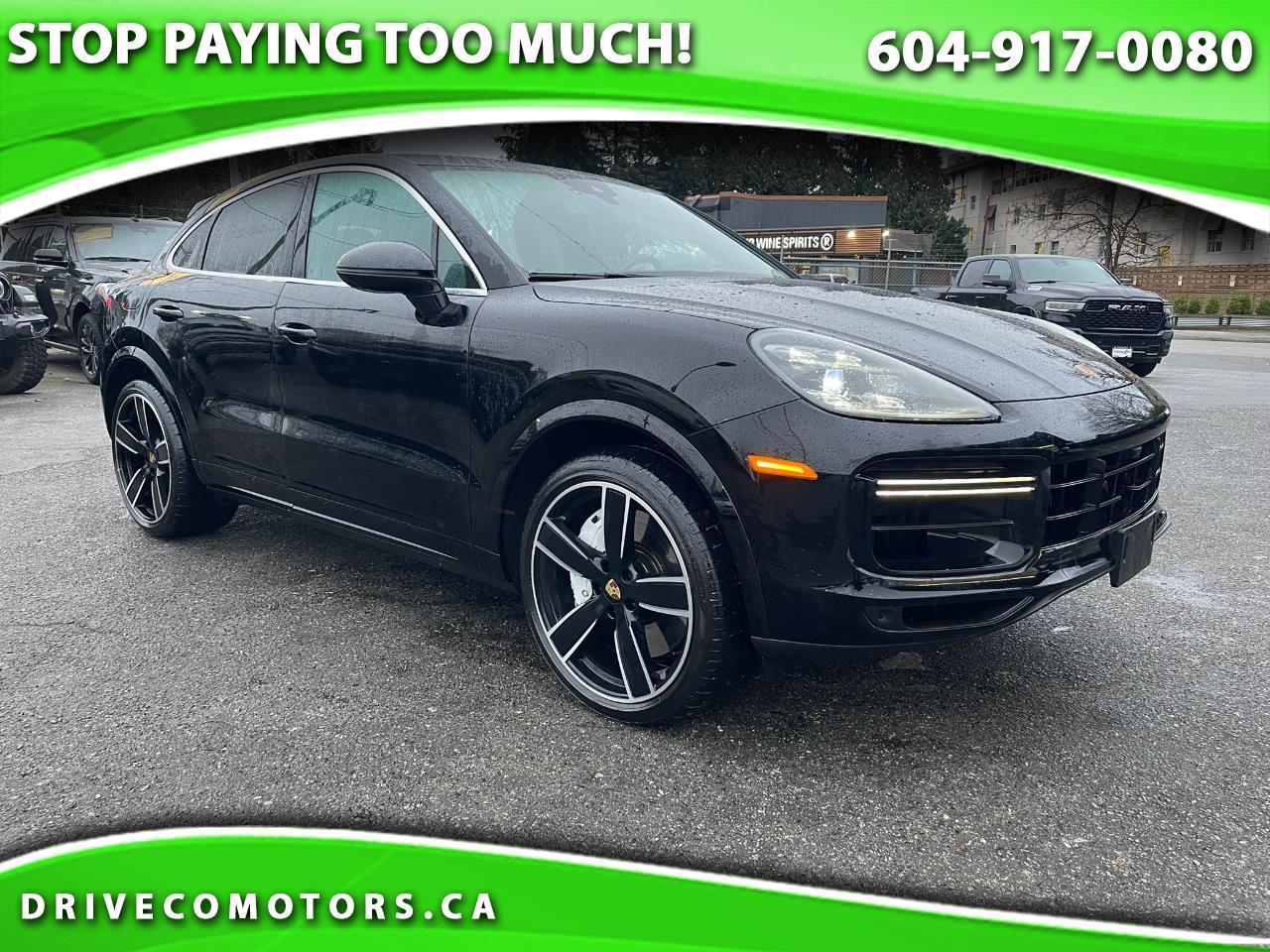 2022 Porsche Cayenne Turbo Coupe HIGH SPEC AWD