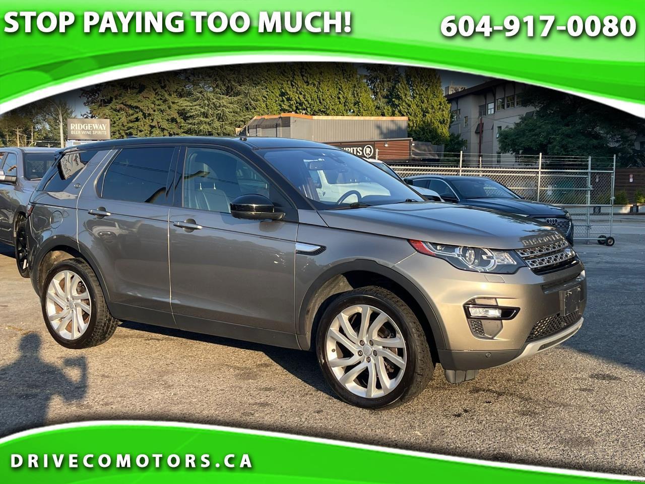 Land Rover Discovery Sport HSE Luxury 4WD 2017