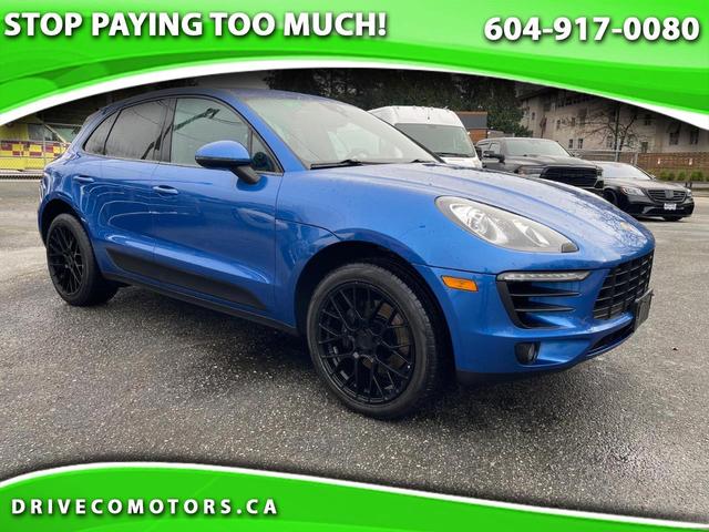 Blue 2017 Porsche Macan SUV / Crossover All-Wheel Drive Automatic