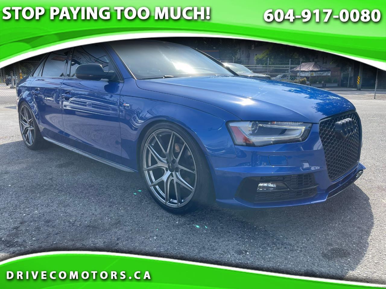 2015 Audi A4 4dr Sdn Auto quattro 2.0T Premium Plus