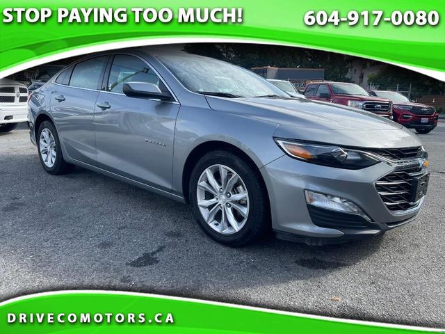 Gray 2023 Chevrolet Malibu Sedan Front-Wheel Drive Automatic
