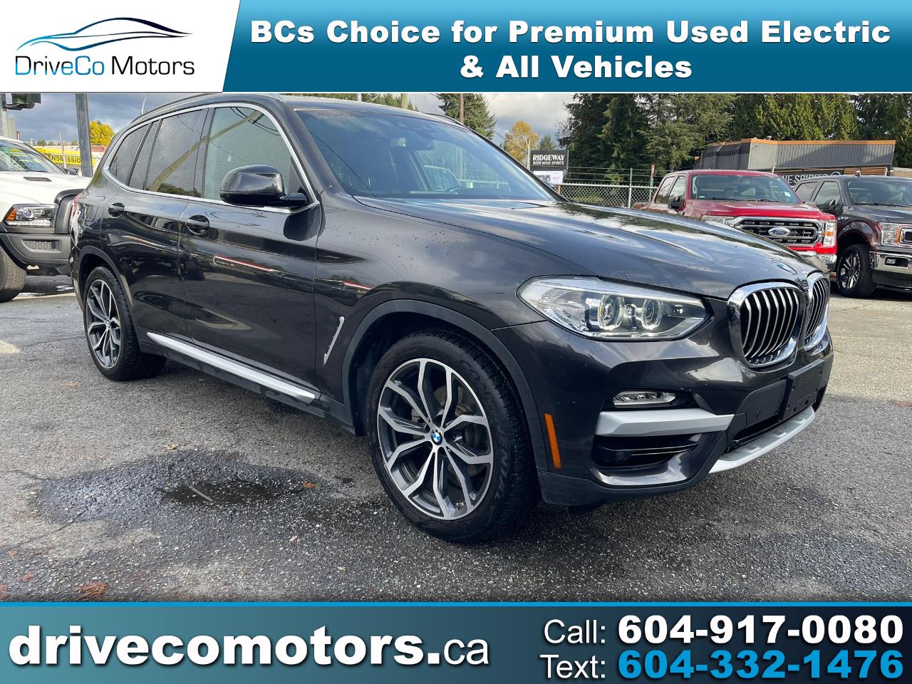 2018 BMW X3 xDrive30i Sports Activity Vehicle
