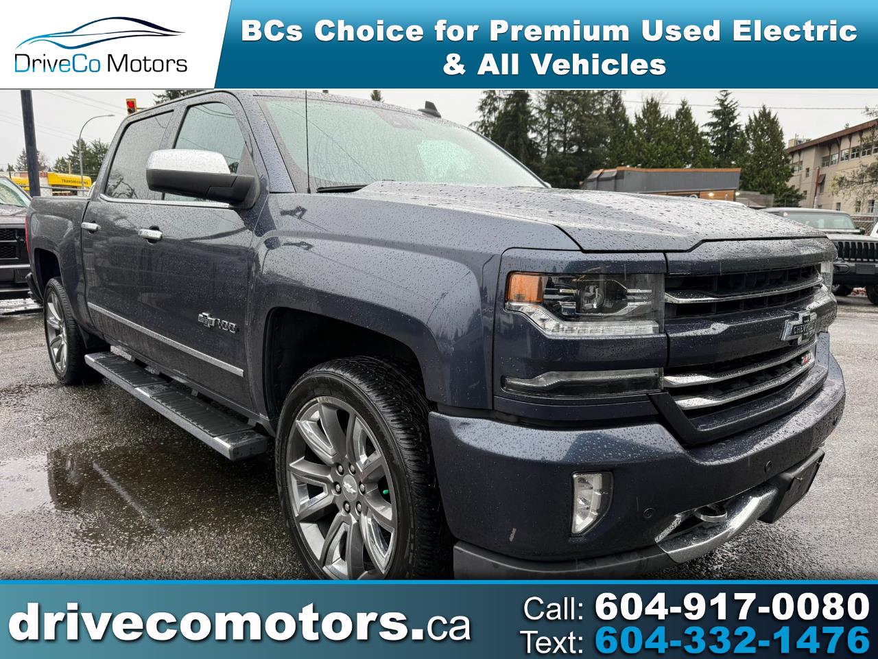 2018 Chevrolet Silverado 1500 LTZ CREW CAB 4WD