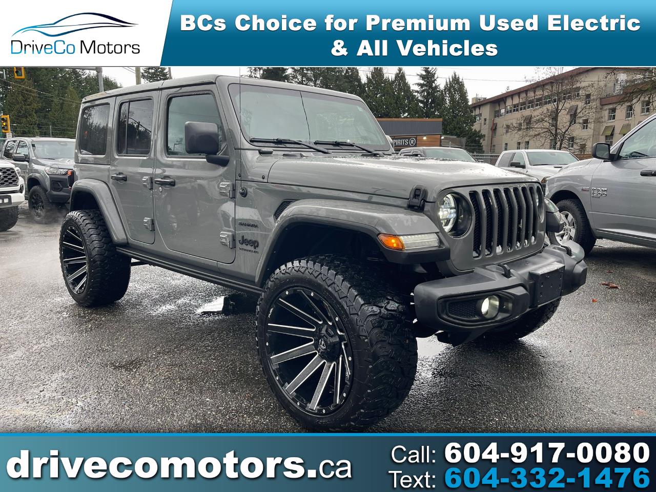 Jeep Wrangler Sahara 4 Door 4x4 2023