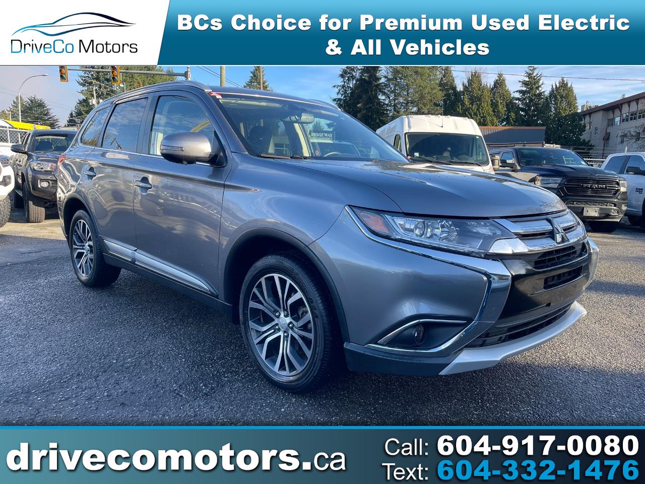 2018 Mitsubishi Outlander ES TOURING  7 PASS 4WD WARRANTY