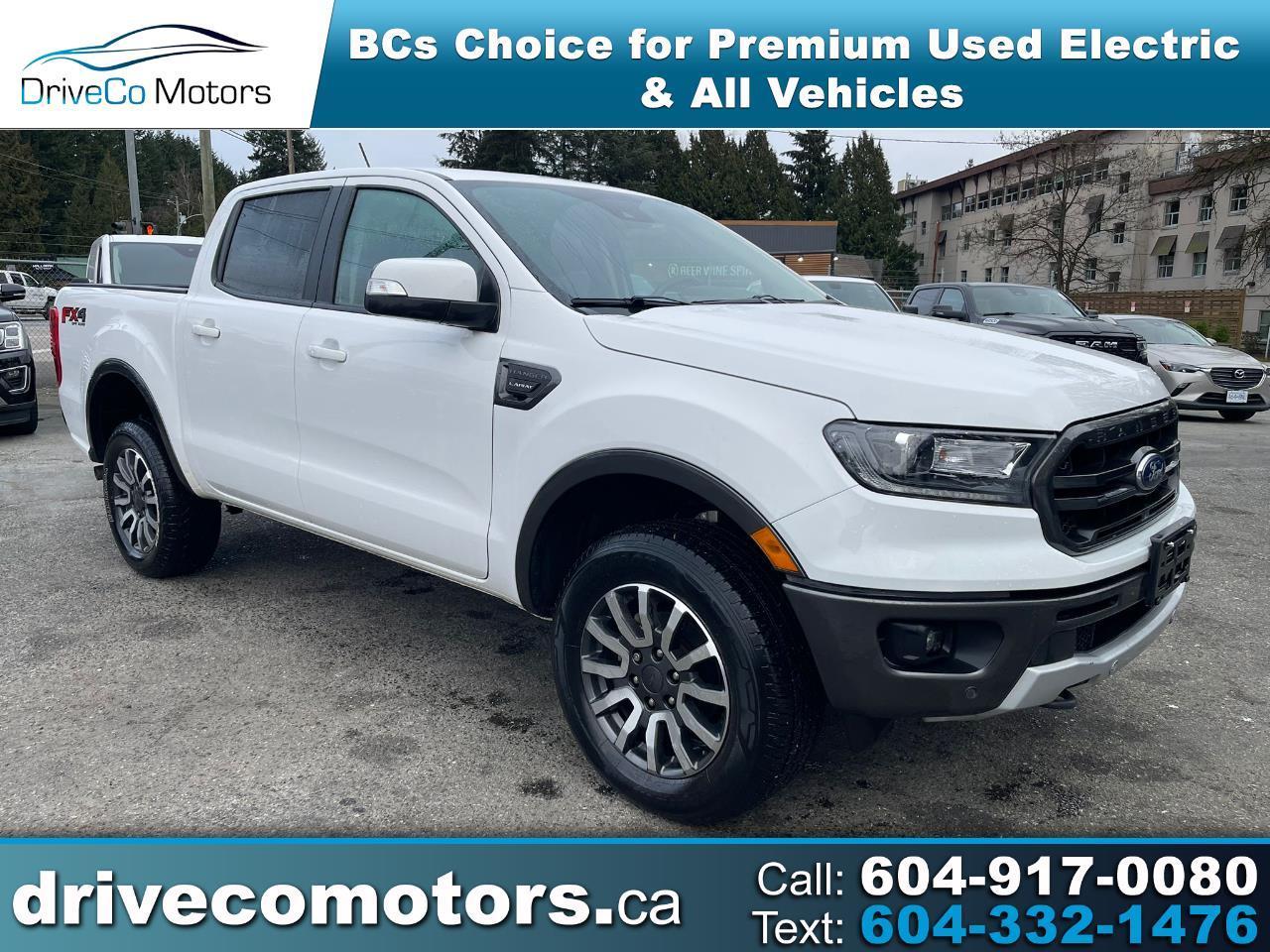 2020 Ford Ranger LARIAT 4WD SuperCrew