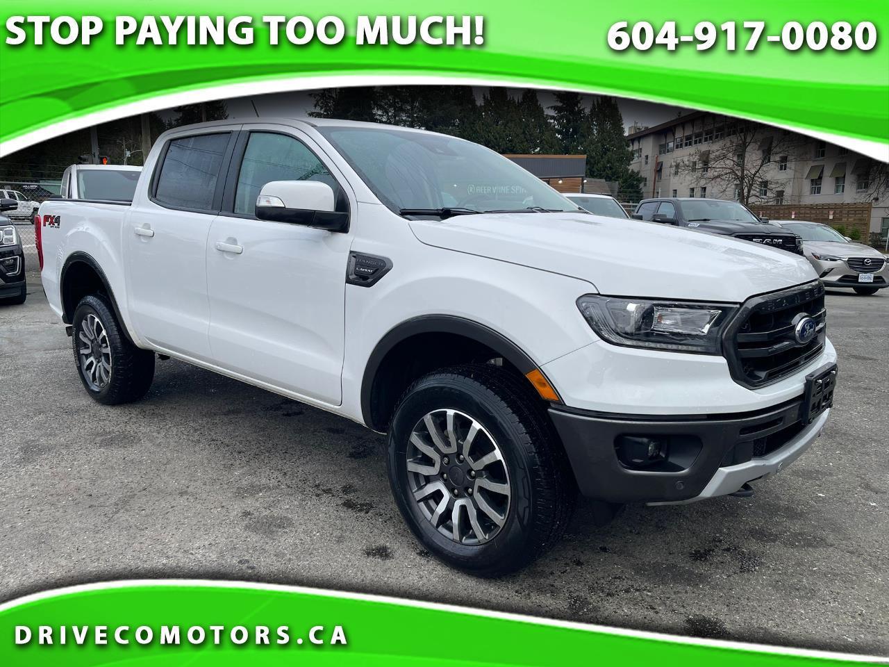 2020 Ford Ranger LARIAT 4WD SuperCrew