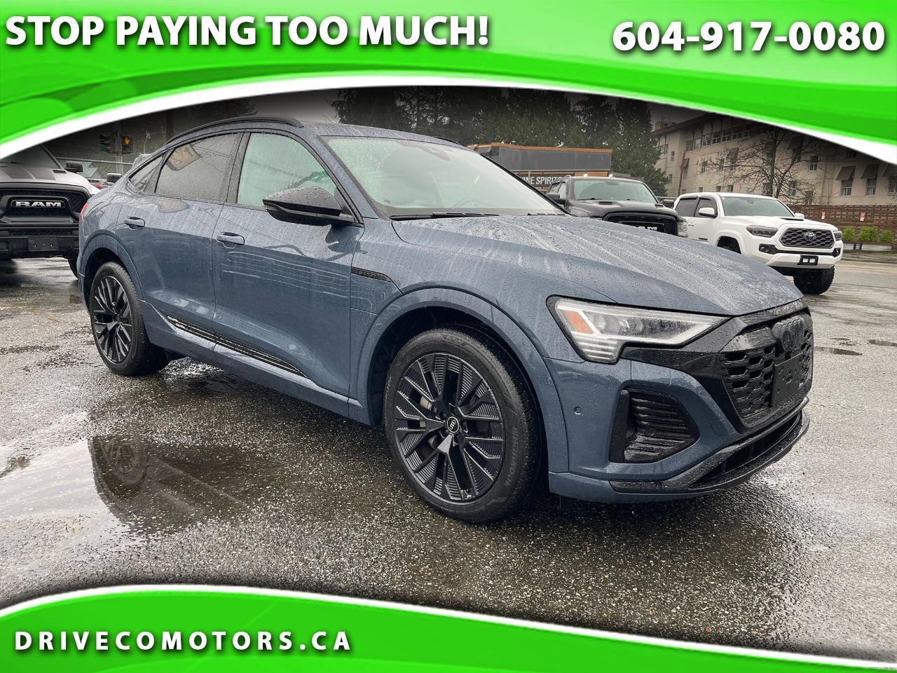 2024 Audi Q8 e-tron Sportback S line Premium quattro