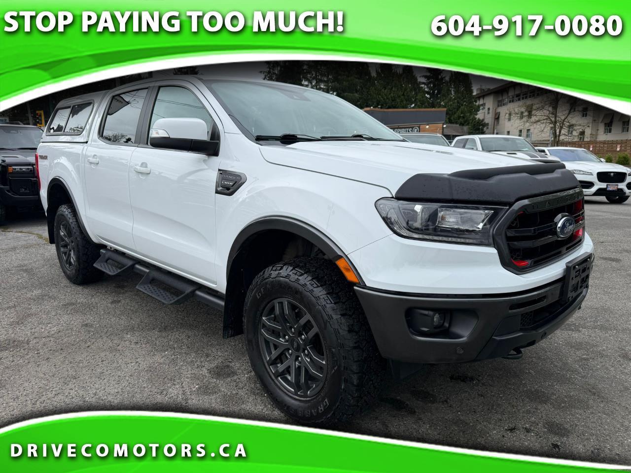2022 Ford Ranger LARIAT TREMOR PKG 4WD
