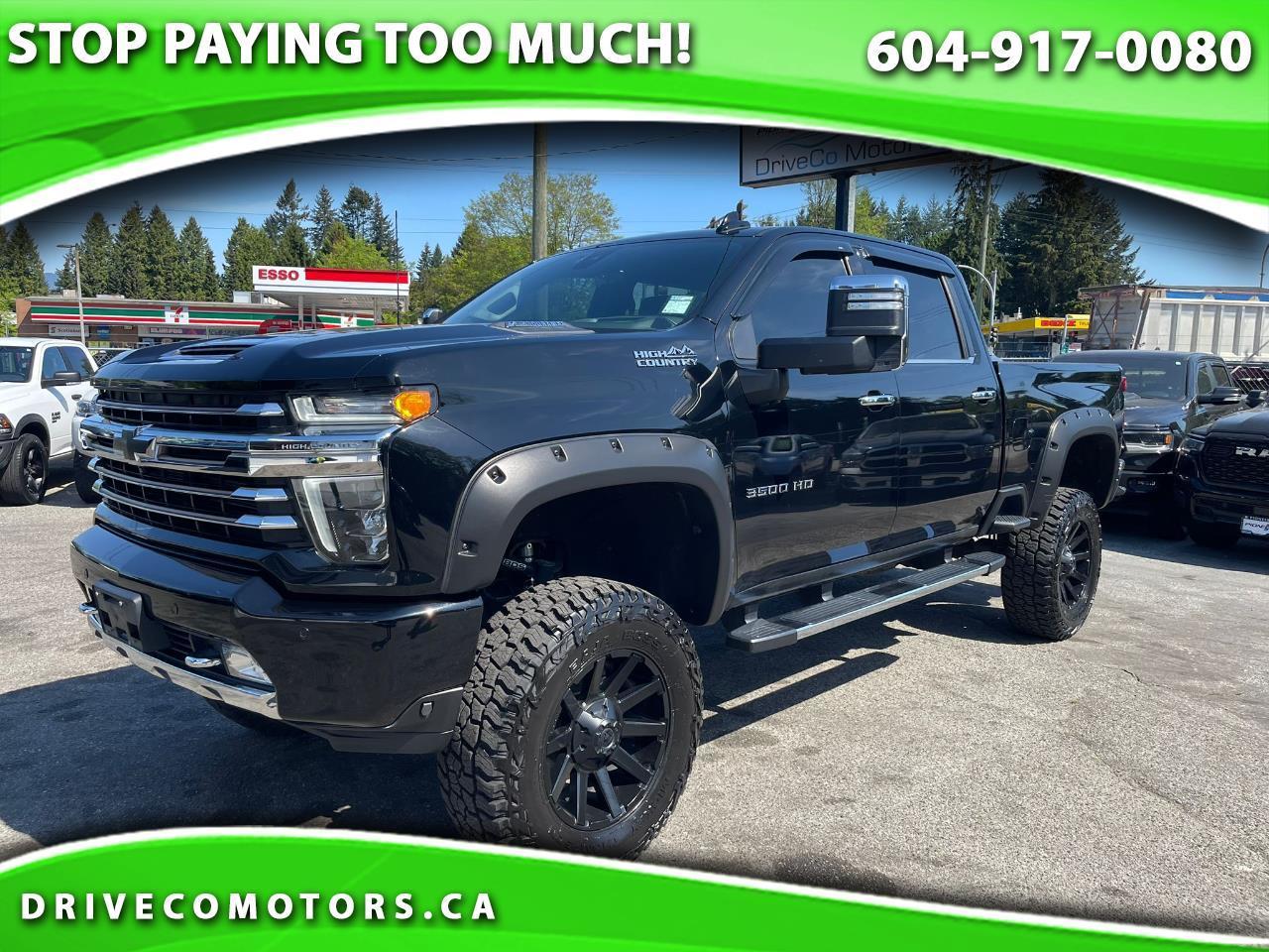 2021 Chevrolet Silverado 3500HD HIGH COUNTRY DIESEL CREW CAB 4WD