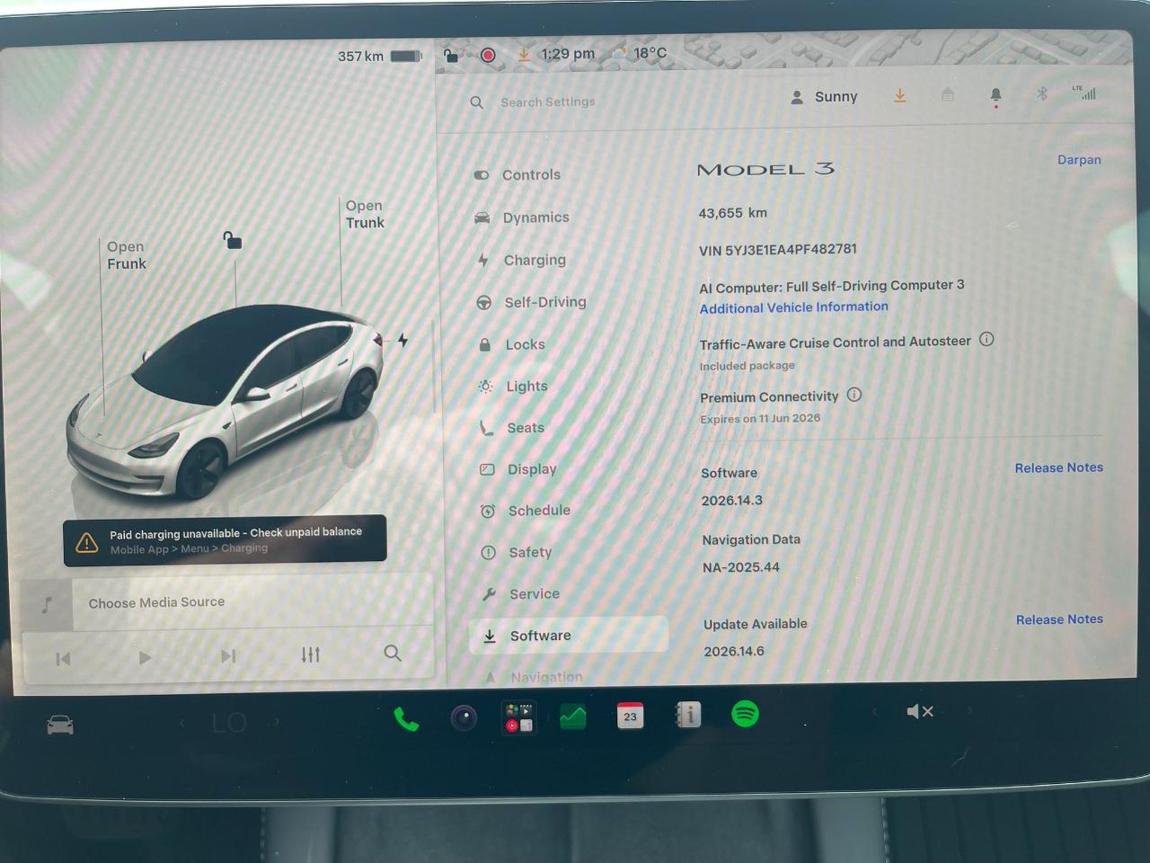 Tesla Model 3 RWD 2023