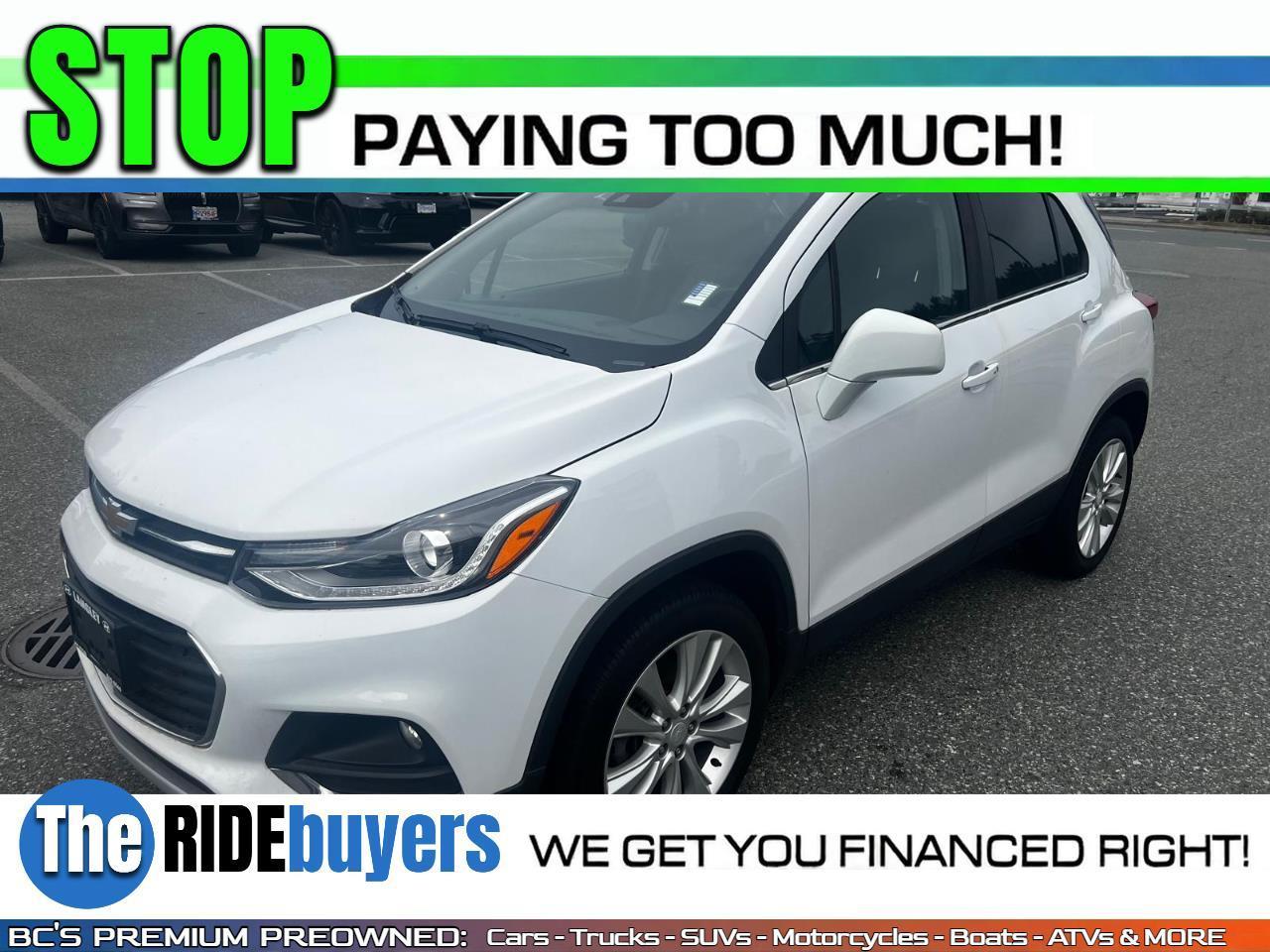 2020 Chevrolet Trax Premier Sun Roof Leather AWD