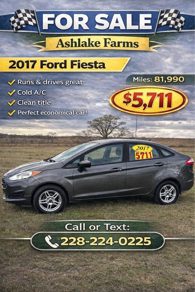 2017 Ford Fiesta 4dr Sdn SE