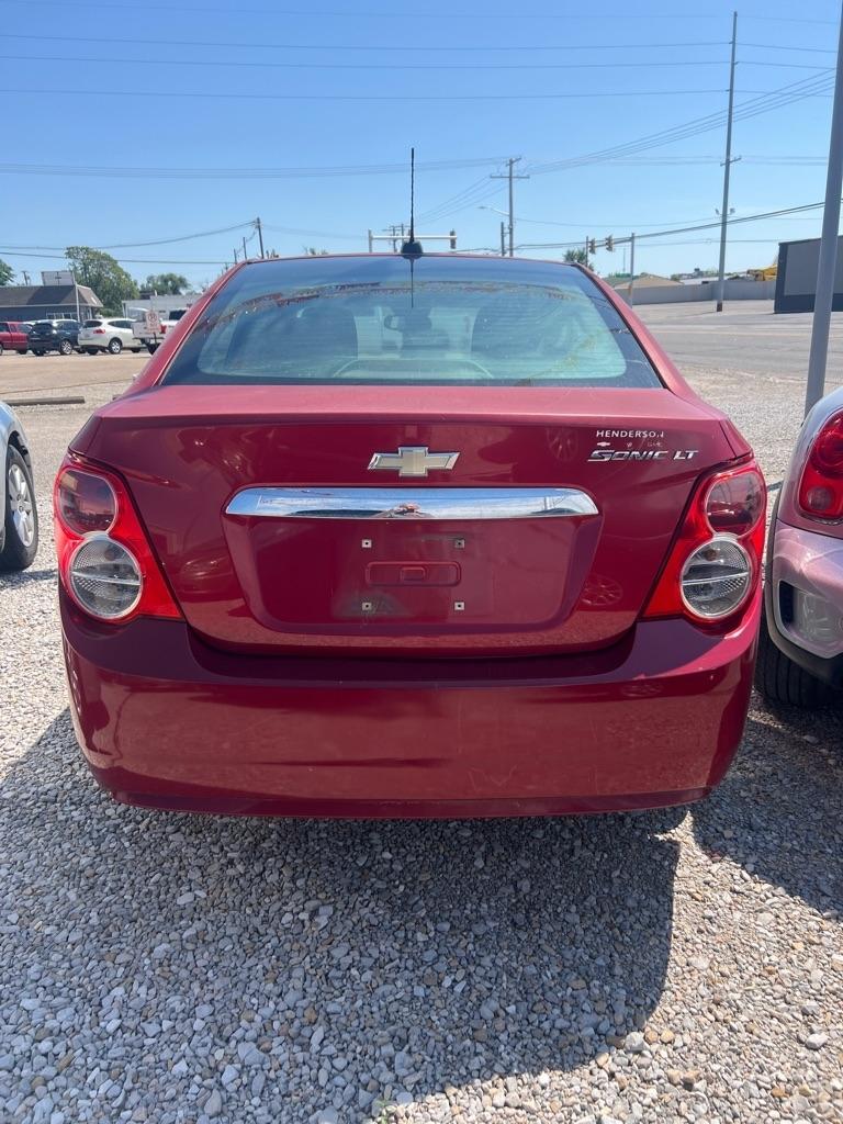 Chevrolet Sonic 2LT 4D Sedan 2015