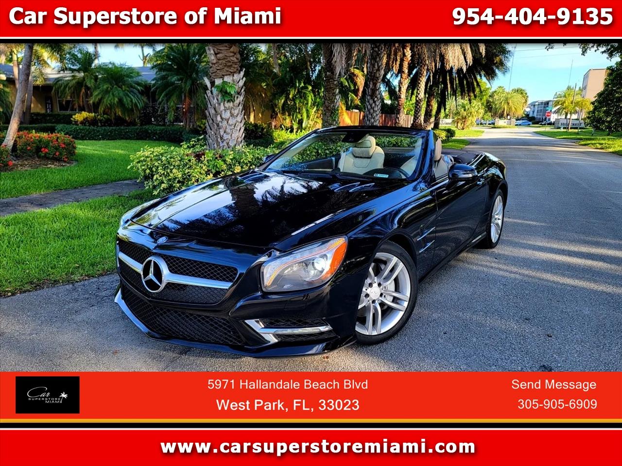 2015 Mercedes-Benz SL-Class SL 400 Roadster 2D