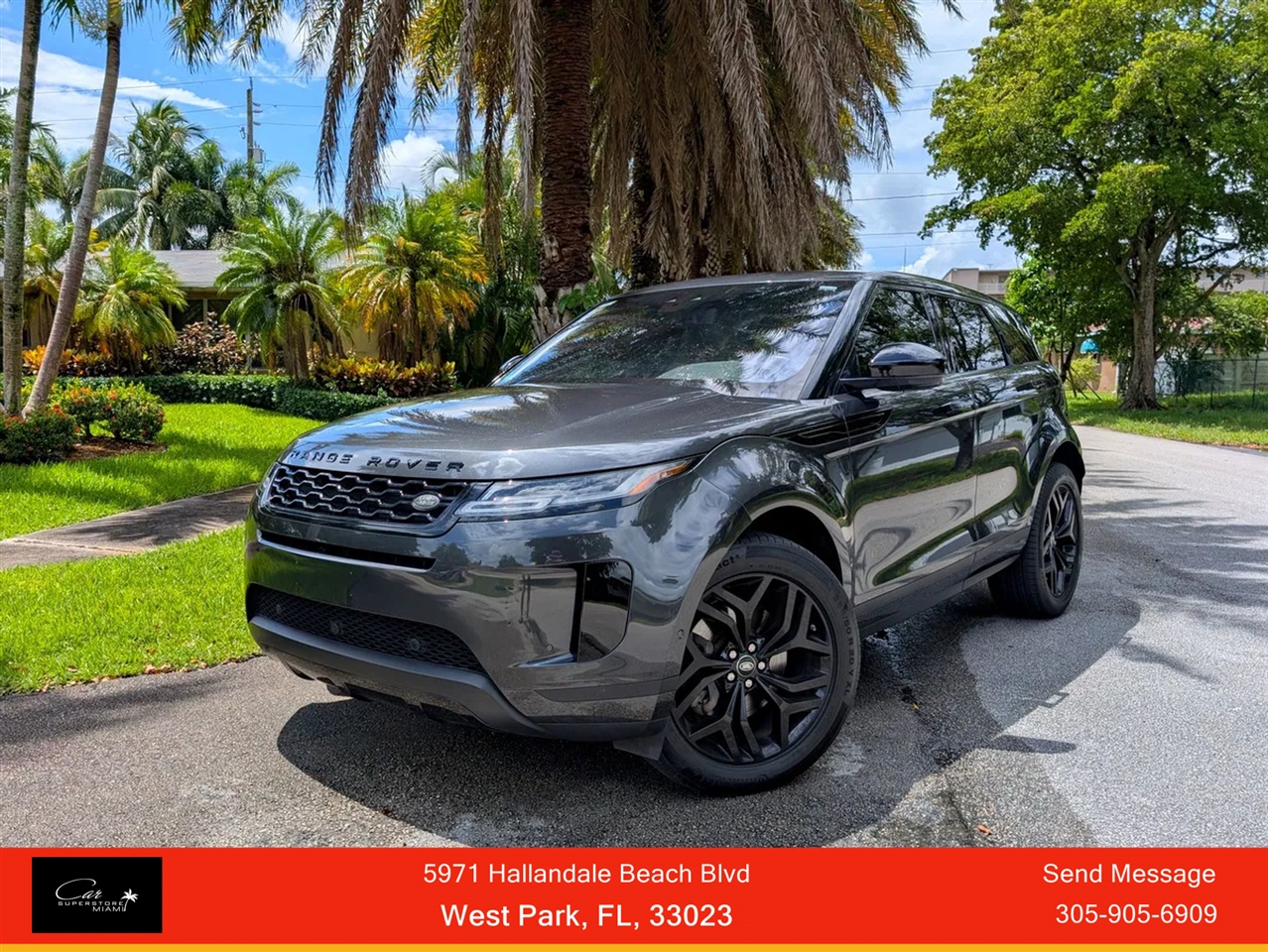 2020 Land Rover Range Rover Evoque P250 SE Sport Utility 4D