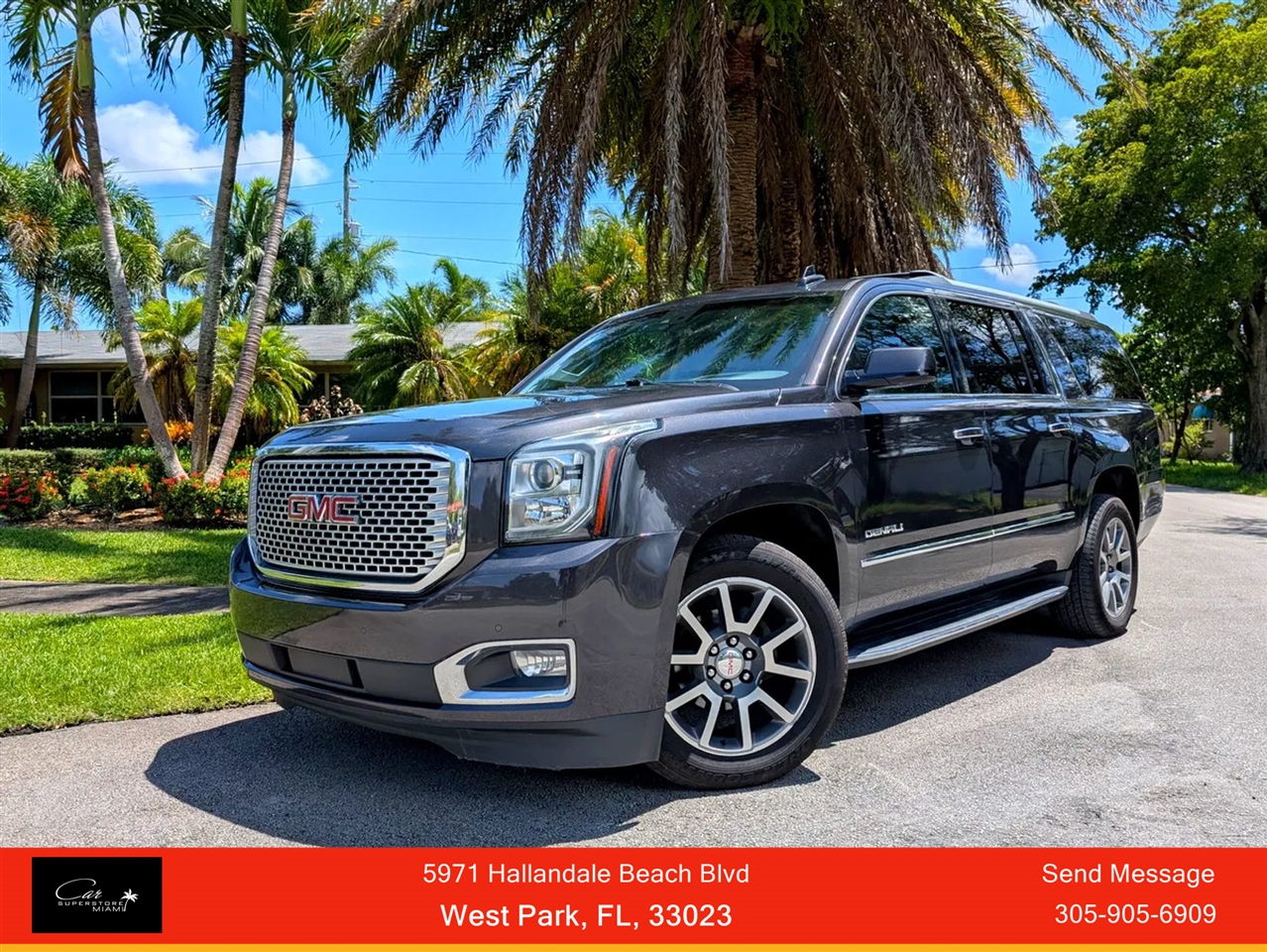 2016 GMC Yukon XL Denali Sport Utility 4D
