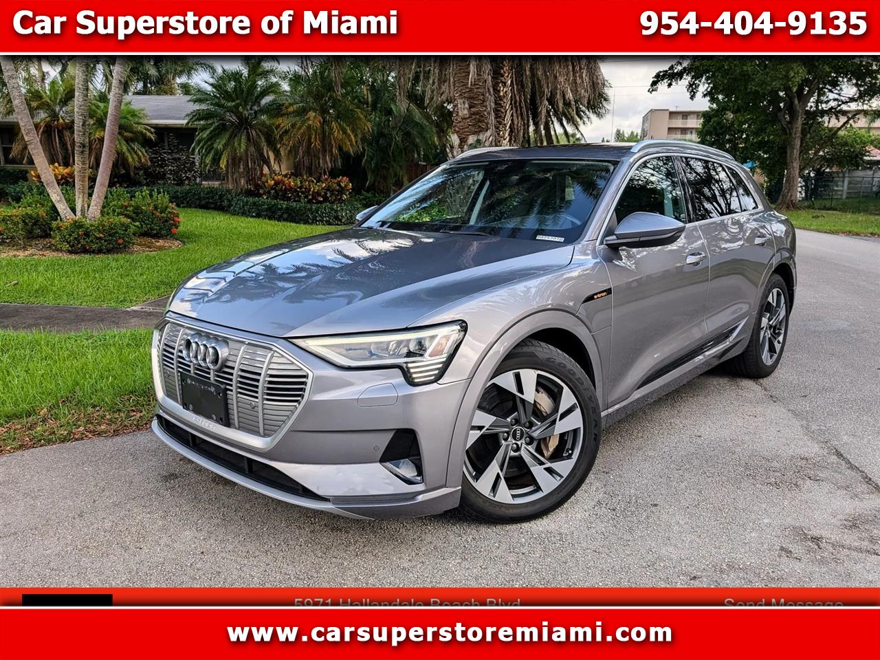 2021 Audi E-Tron Premium Sport Utility 4D