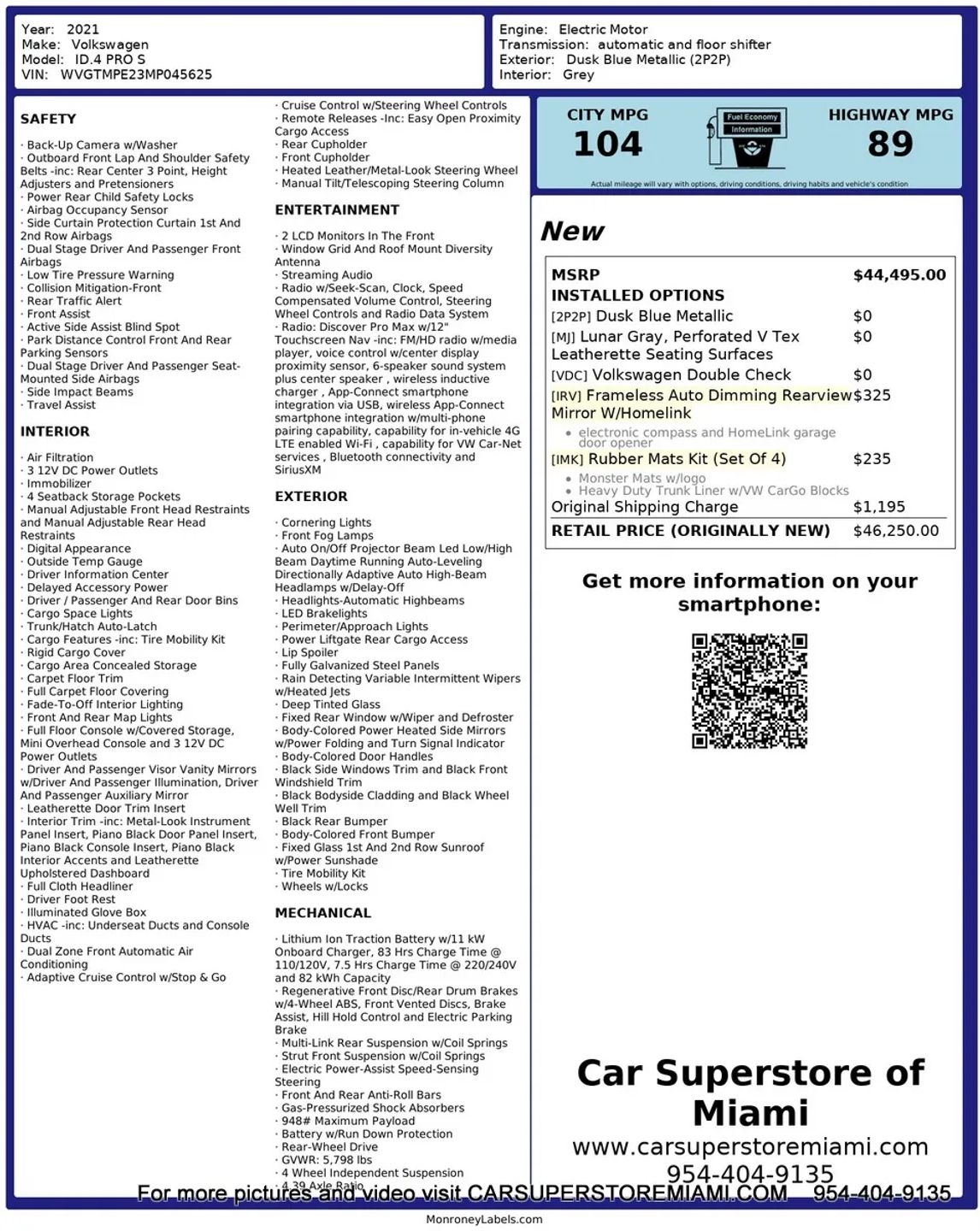 Volkswagen ID.4  2021